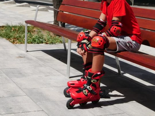 Rolki Powerslide Iron Man w zestawie