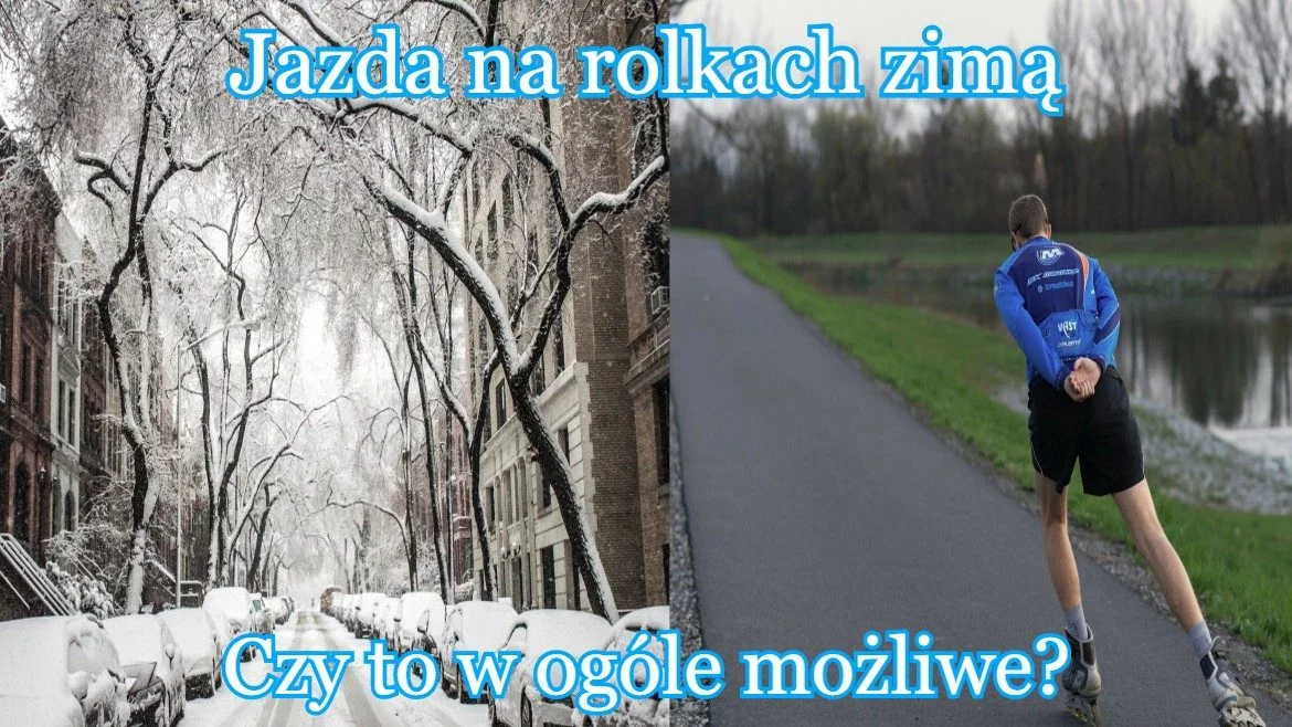 jazda na rolkach zimą