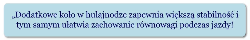 hulajnoga trójkołowa
