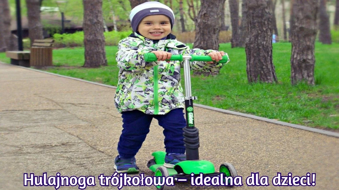 hulajnoga trójkołowa