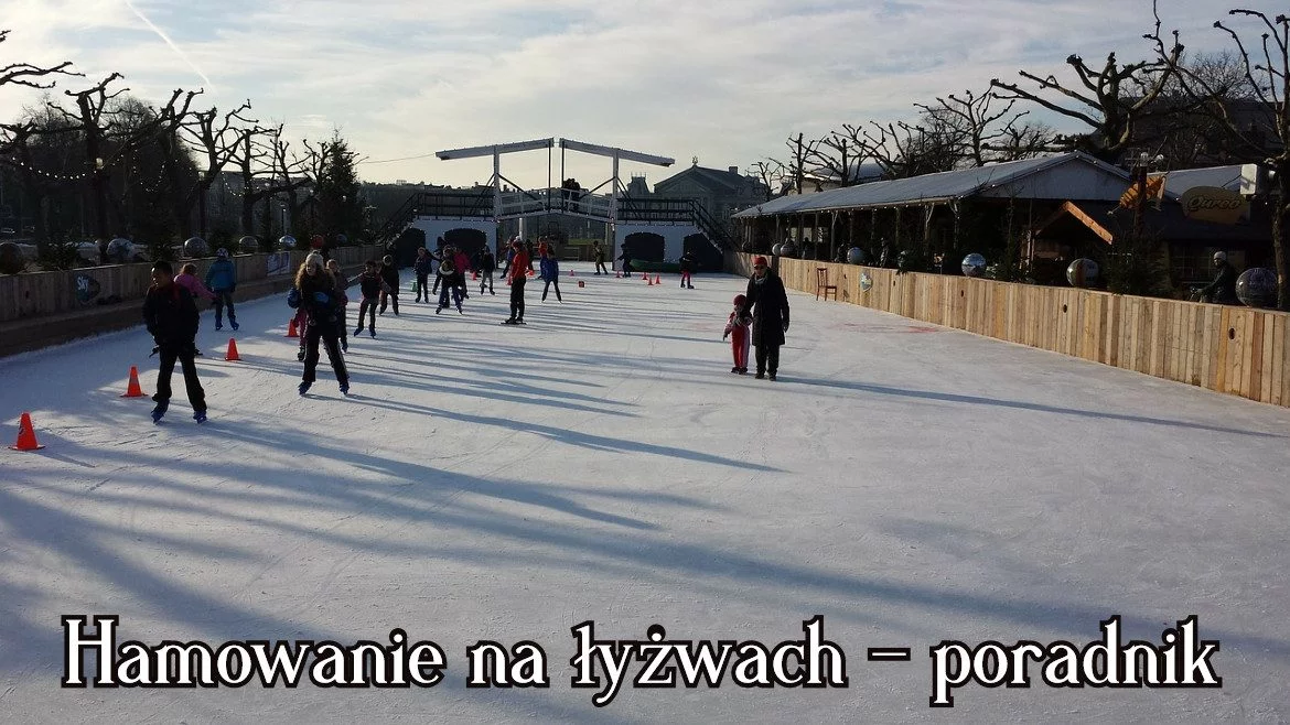 hamowanie na łyżwach