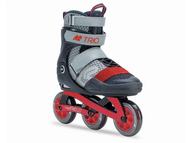 Rolki K2 Trio 100 Grey Red 2020