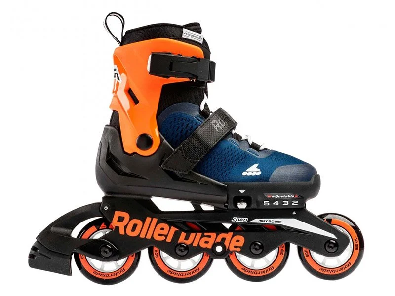 Rolki Rollerblade Microblade Midnight Blue / Warm Orange - Wybieramy najlepsze rolki dla dzieci