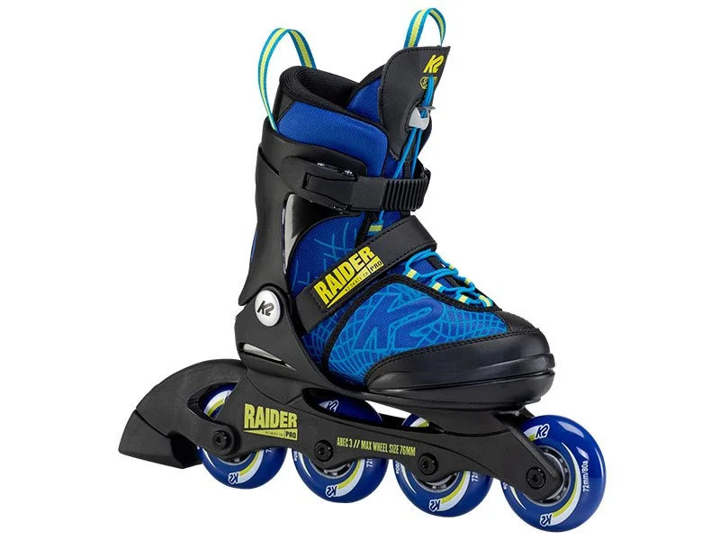 Rolki dla dzieci regulowane K2 Raider Pro Blue Yellow 2022