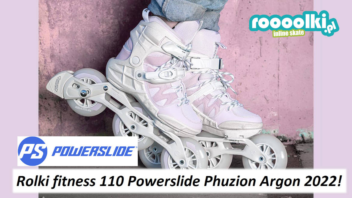 Rolki fitness 110 Powerslide Phuzion Argon 2022