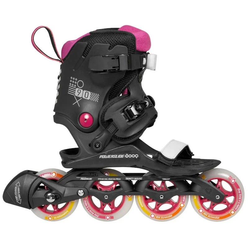 Rolki zakładane na buty Powerslide Doop Purple Dusk 90 2022