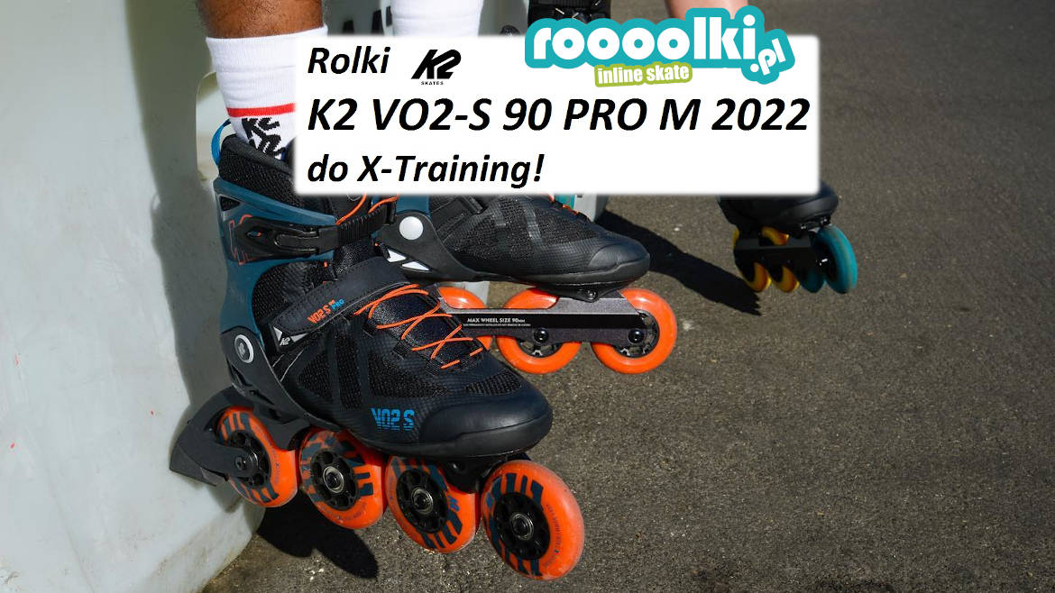 Rolki K2 VO2-S 90 PRO M 2022 do X-Training