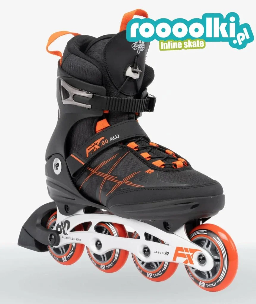 Rolki męskie fitness K2 Alu 80