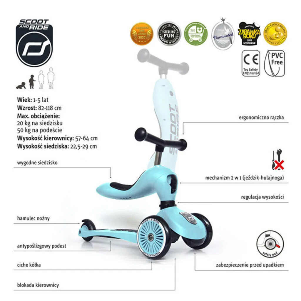 Jeździki i hulajnogi dla dzieci testy i opinie