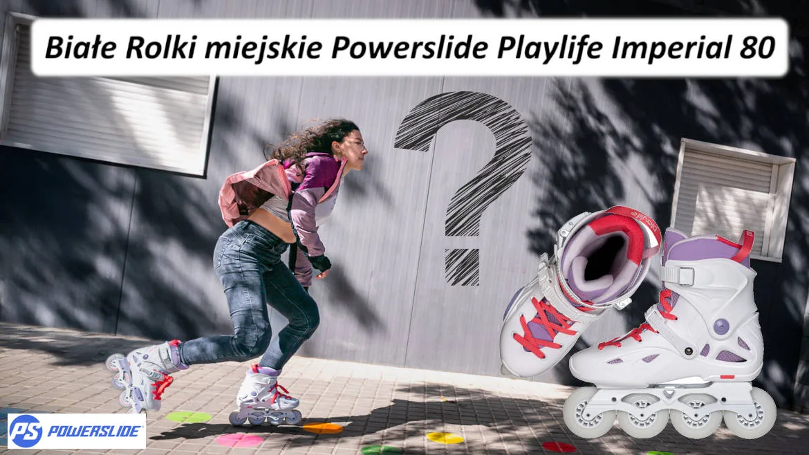 Białe rolki miejskie Playlife Imperial Violet 80 testy i opinie. Jeśli szukasz rolek, które połączą komfort, wydajność i wyrazisty styl, to białe rolki Playlife Imperial Violet 80