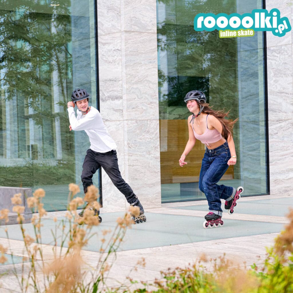 Rollerblade Lightning w miejsciej jeździe