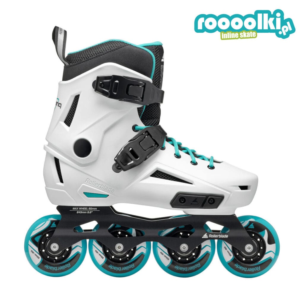 Rollerblade Lightning W White Aqua